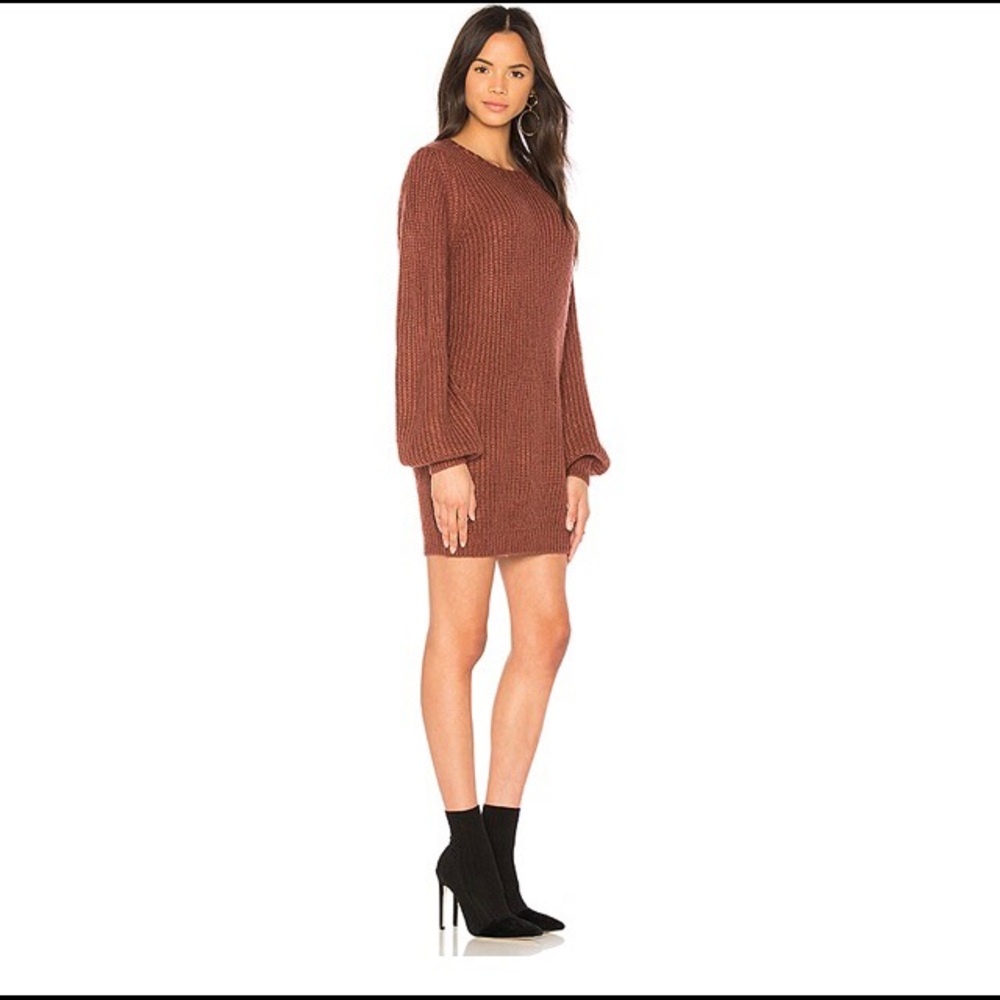 MinkPink One Sided Jumper dress 🏷 - Picture 6 of 11